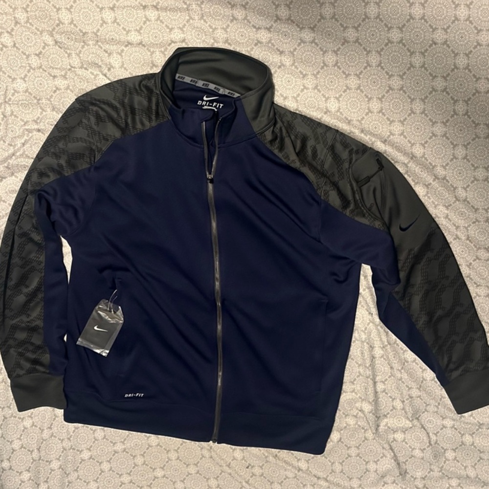 Nike Men's Dri- Fit Full Zip Athletic jacket
